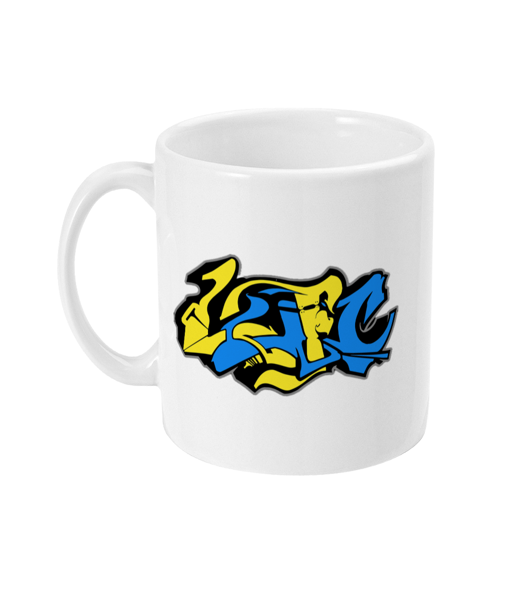 LUFC Grafiti Mug