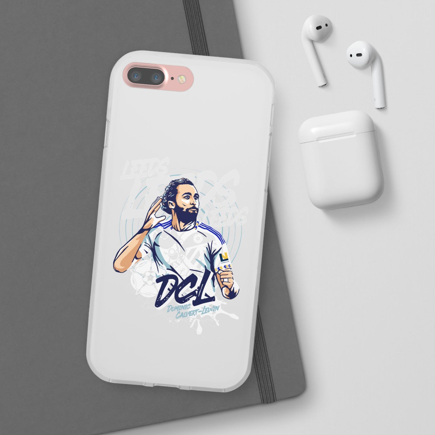 LUFC News “LEEDS: Dominic  Calvert-Lewin” Flexi Case - Lufcnews.co.uk