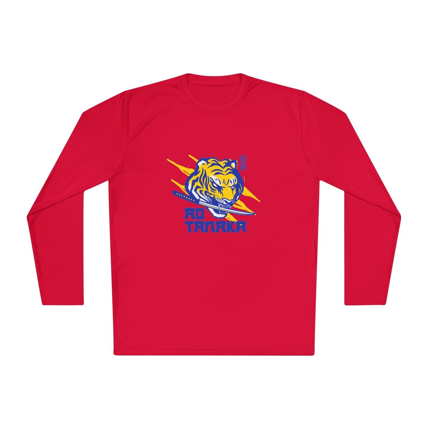 Leeds Unisex Tiger Graphic Long Sleeve T-Shirt: AO Tanaka Edition