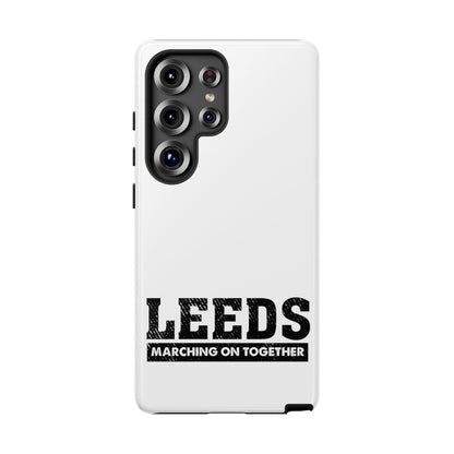 LUFC 'LEEDS: Marching On Together'  Phone Protective Cover - Lufcnews.co.uk