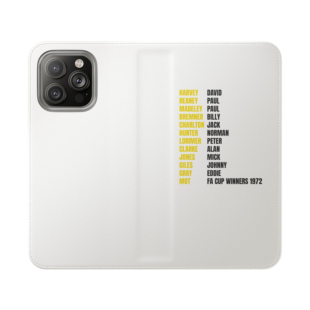 Flip Phone Case - 1972 FA Cup Winners