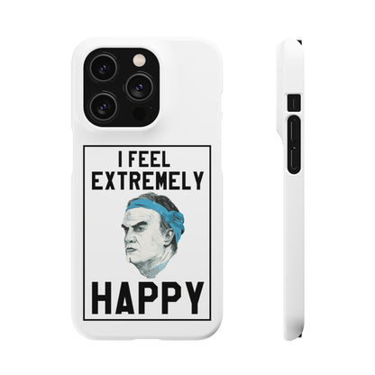 Marcelo Bielsa LUFC Happy Snap Phone Case