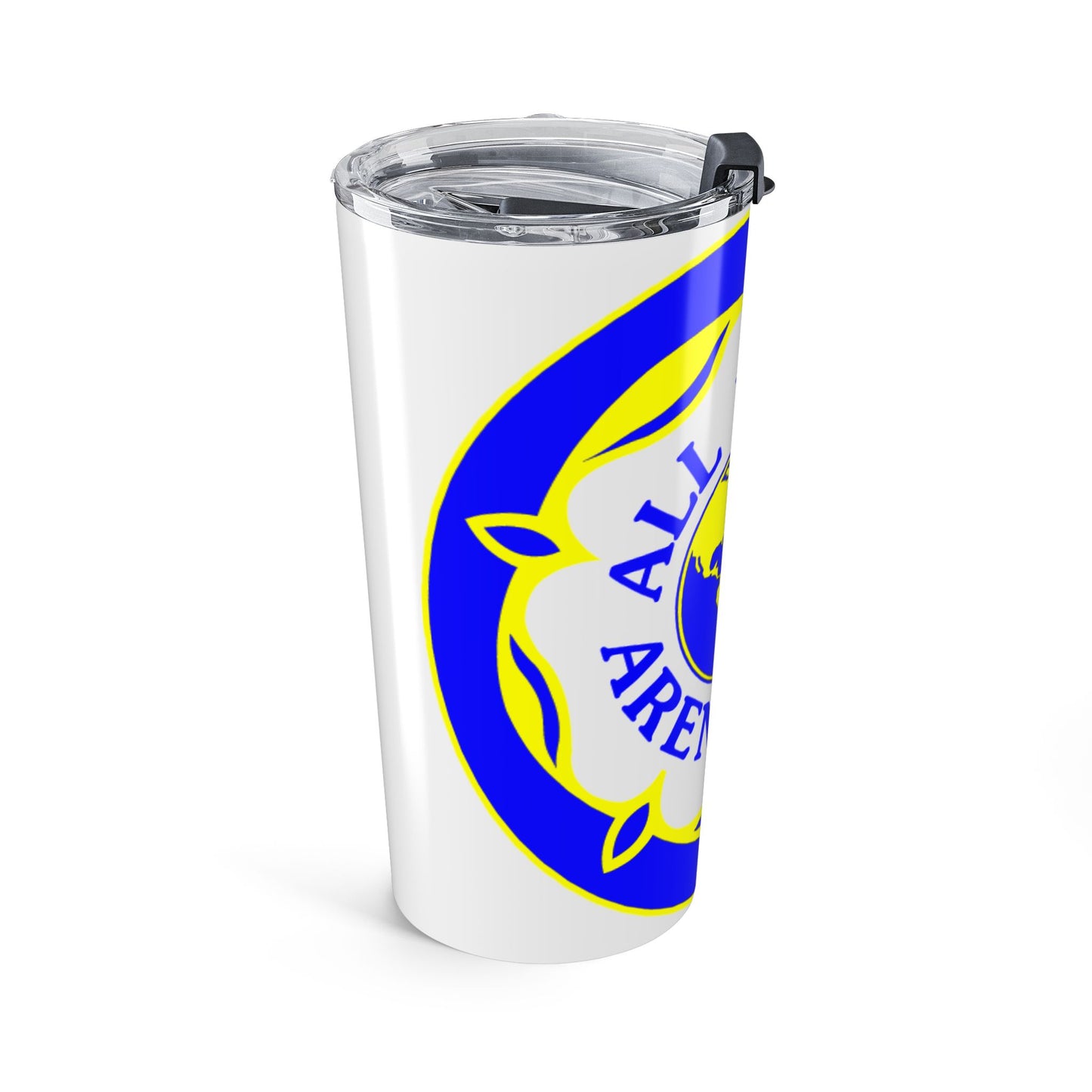 LUFC “All Leeds Aren’t We” 20oz  Stainless Steel Tumbler: Bold Travel  Mug for Loyal Fans