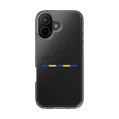 LUFC “The Dirty Leeds: Pride of  Yorkshire” Clear Phone Case - Lufcnews.co.uk