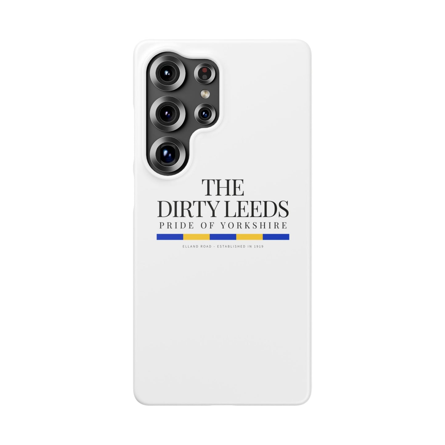 LUFC “The Dirty Leeds: Pride of  Yorkshire” Snap Case