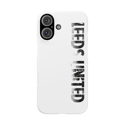 04 Snap Phone Case — "All Leeds Aren't We" Blue & Yellow Emblem