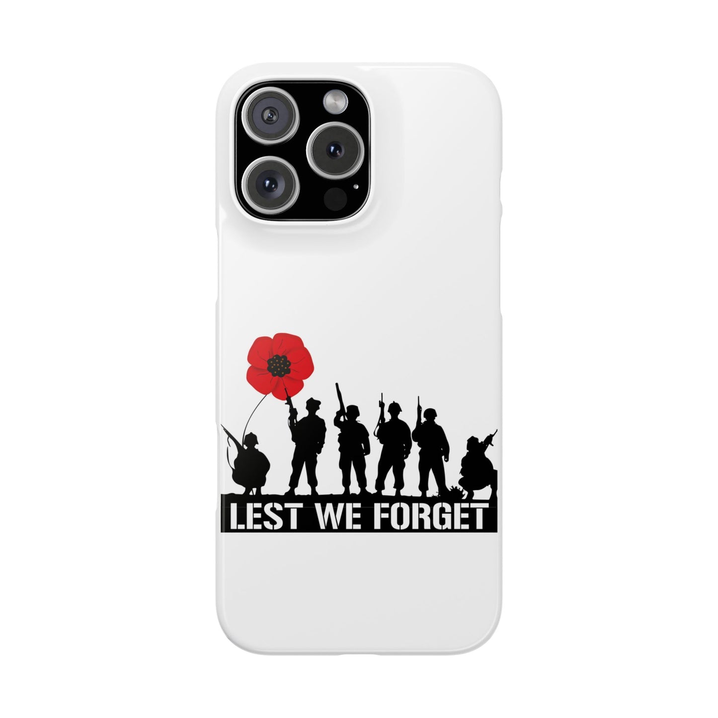 Leeds United "LEST WE FORGET"  Snap Case