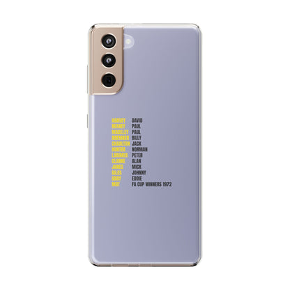 Clear Phone Case - 1972 FA Cup Winners