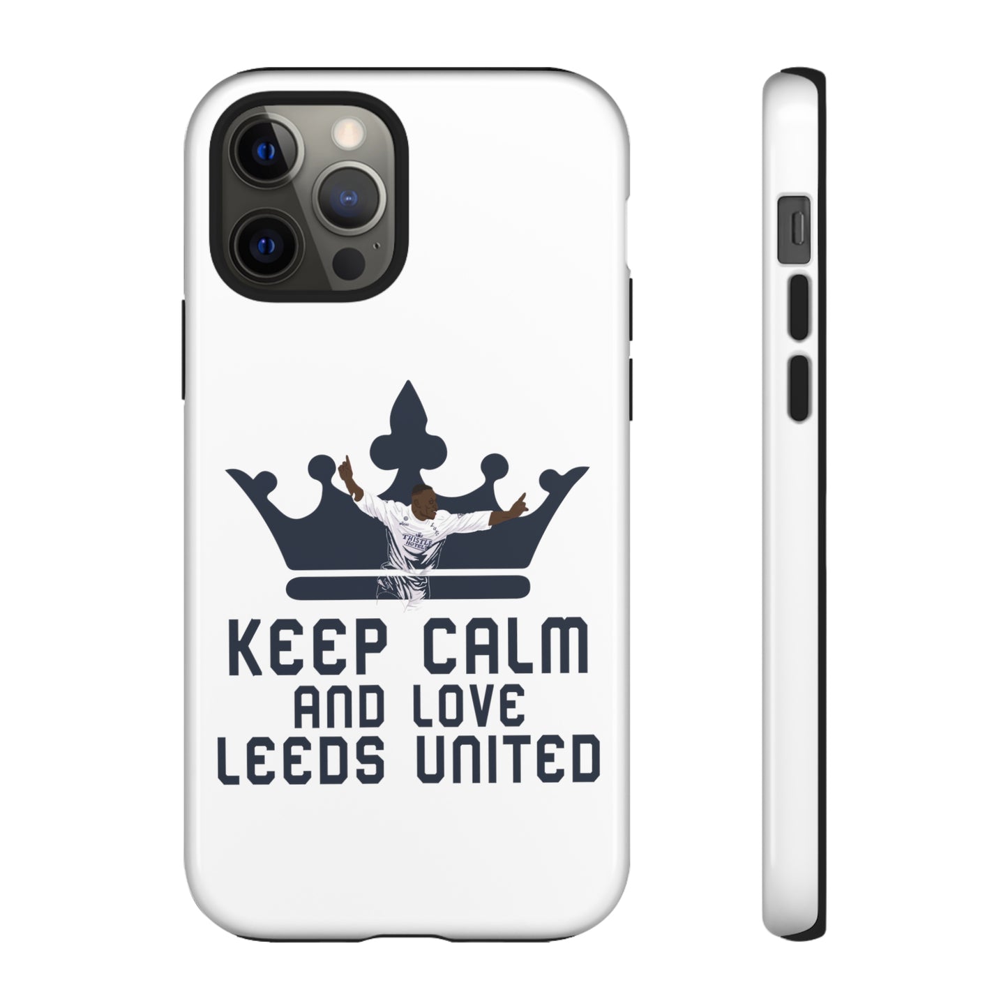 Tøft telefonveske - Keep Calm and Love Leeds United