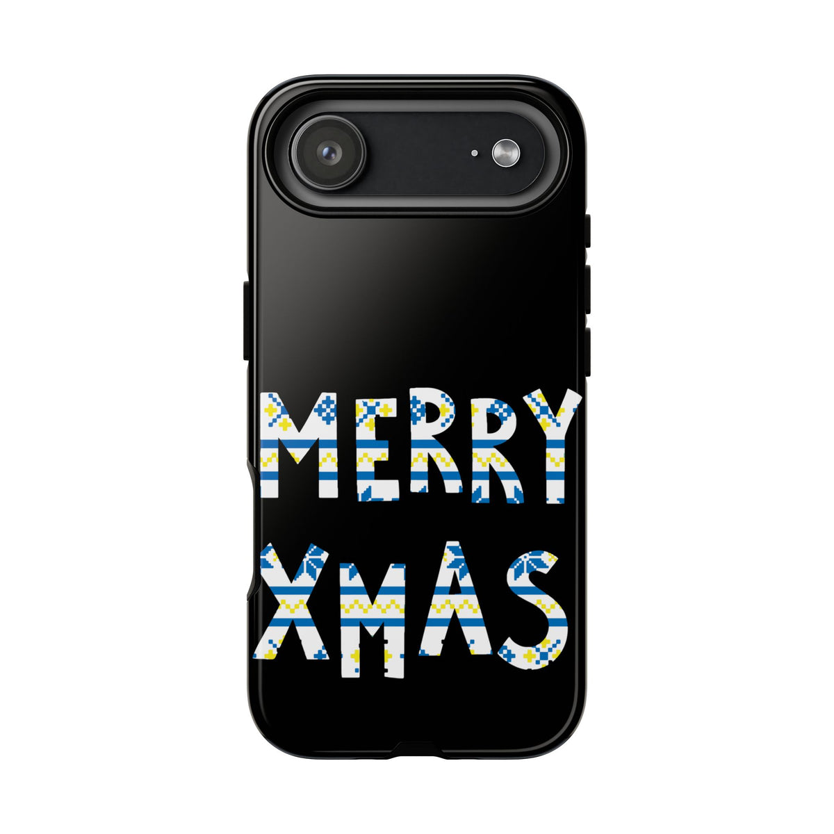 Leeds United 'Merry Xmas' Phone Case: Christmas Edition
