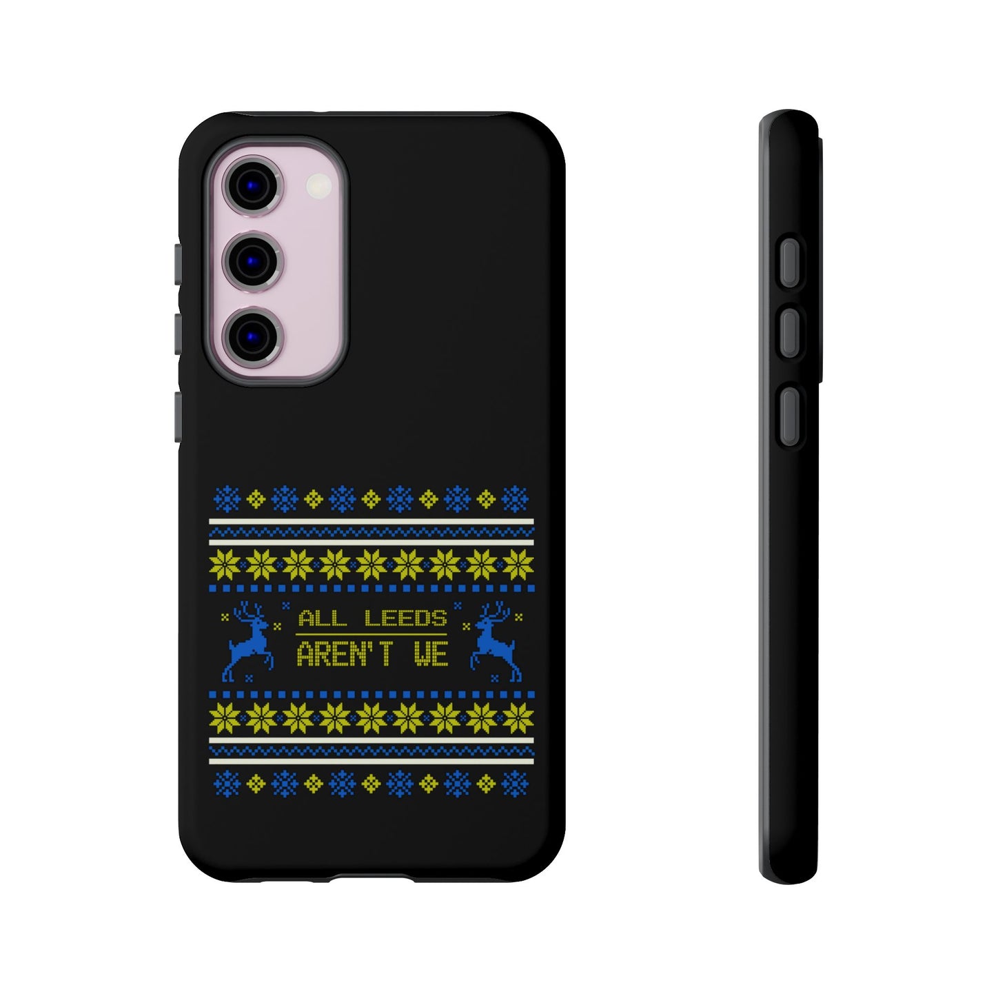 LUFC 'All Leeds Aren't We' Phone  Case: Christmas Edition