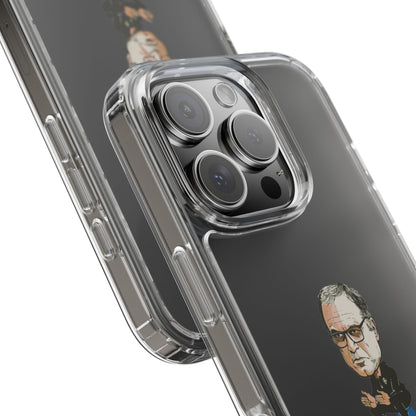 Clear Phone Case - Cartoon Bielsa the Godfather