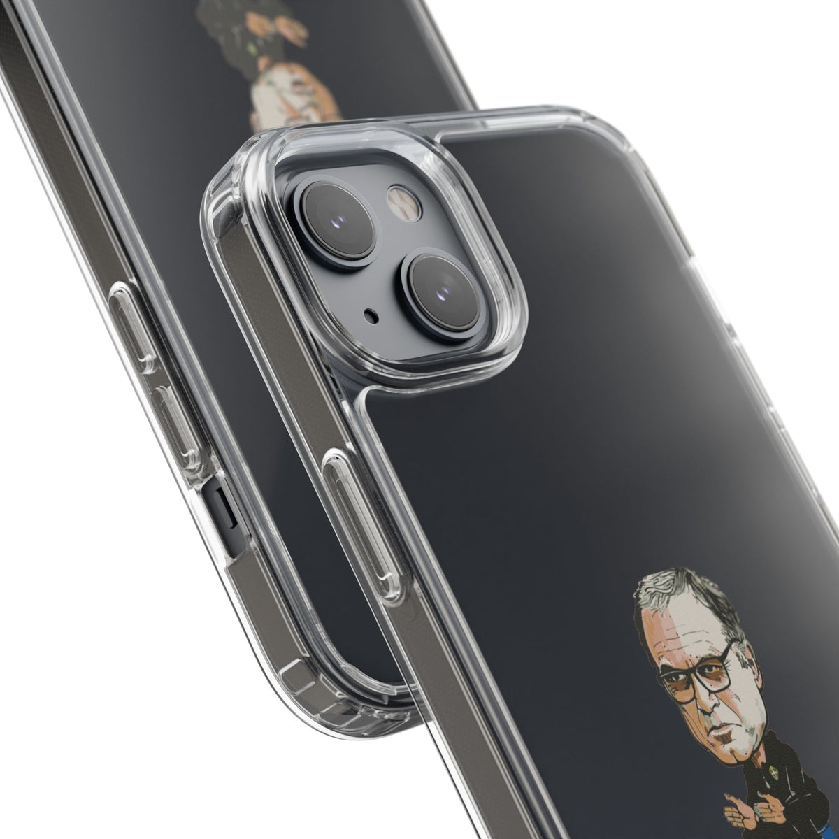 Clear Phone Case - Cartoon Bielsa the Godfather