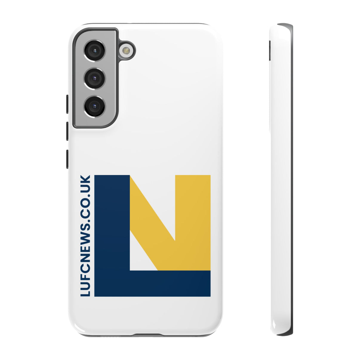 Leeds United 'LUFCNEWS.CO.UK' Phone Case