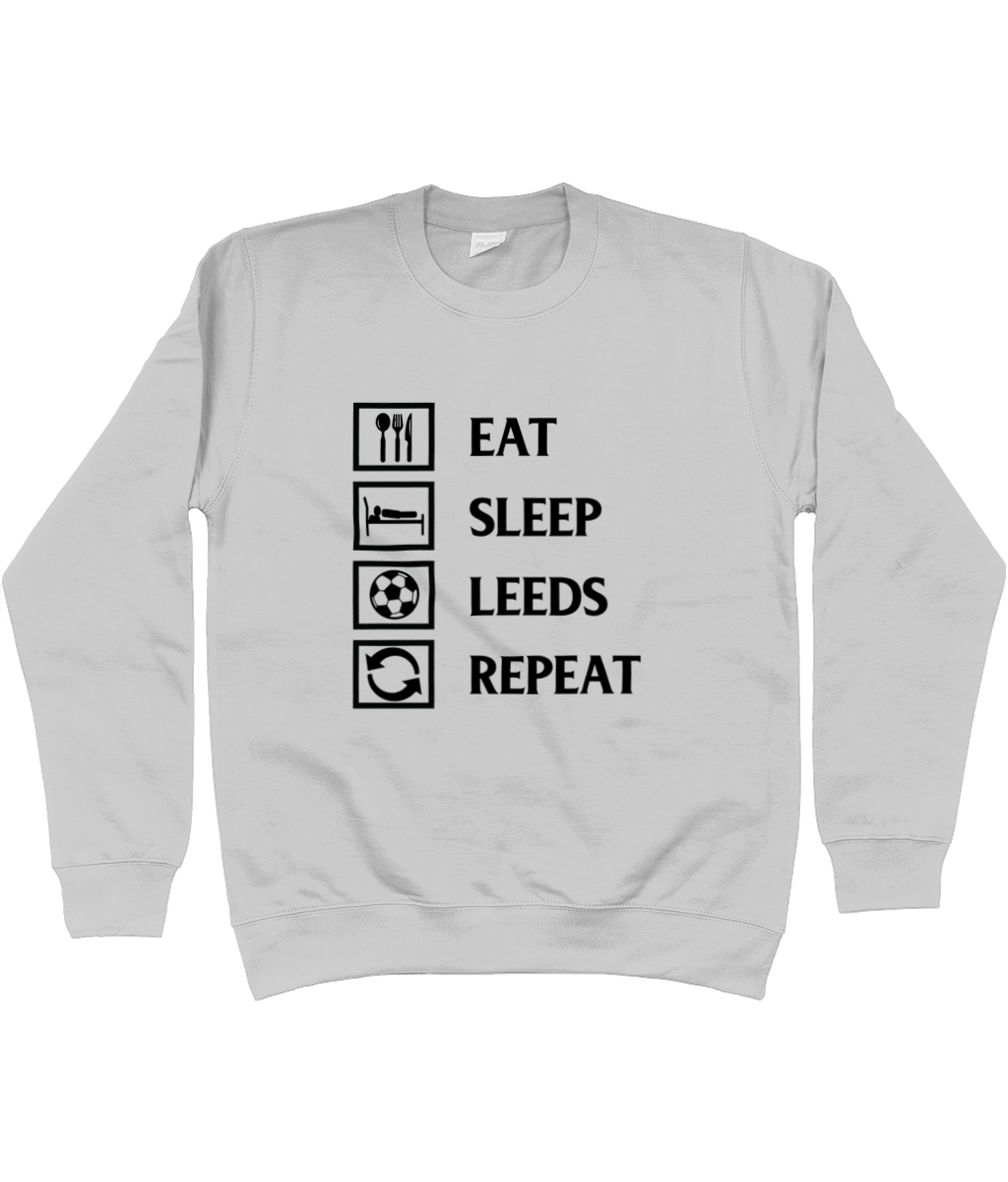 Eat, Sleep, Leeds, Repeat Jumper Men