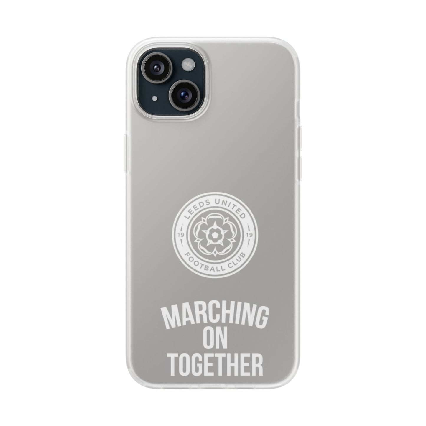 LUFC 'MARCHING ON TOGETHER' Flexi Case