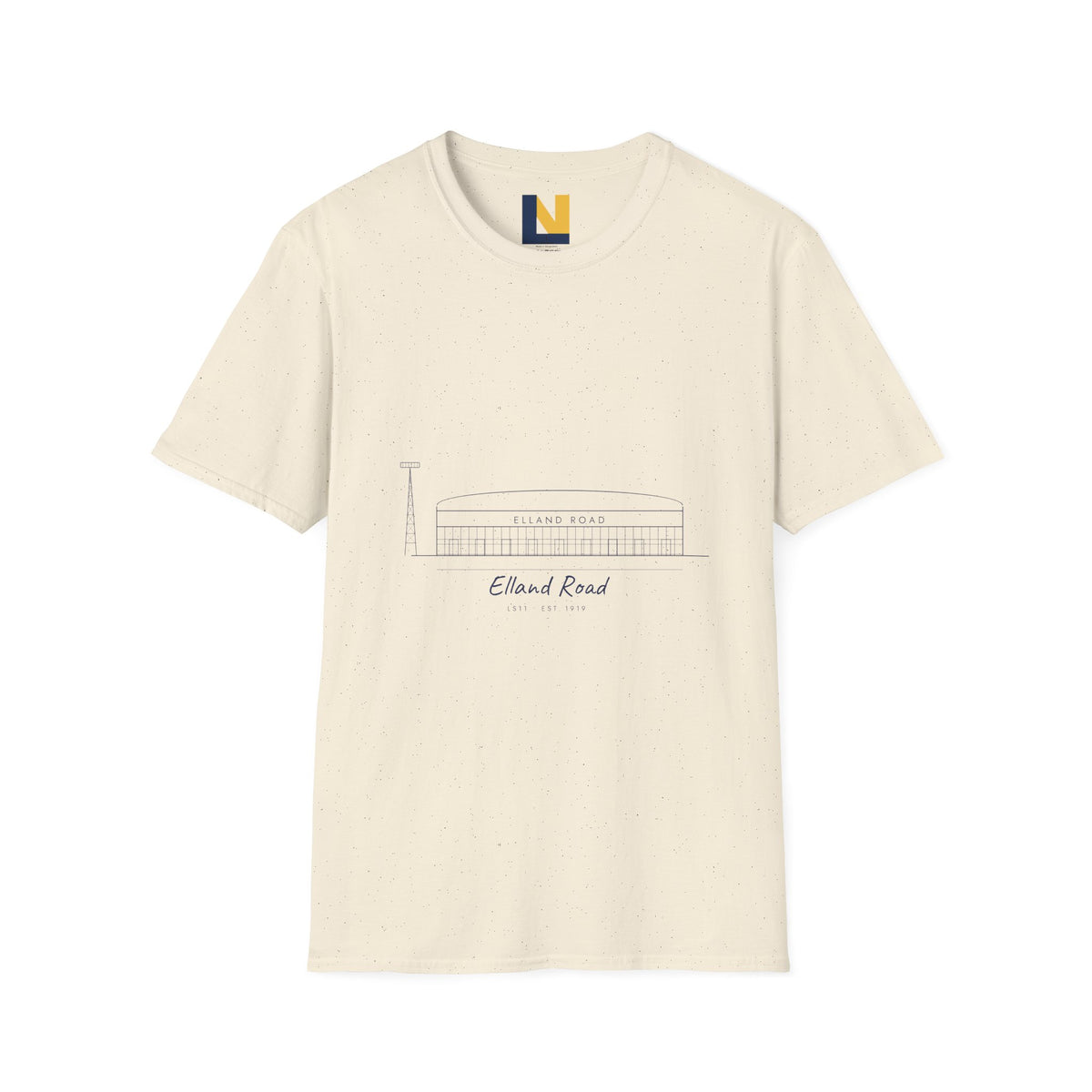 Elland Road Line Art Leeds T-Shirt