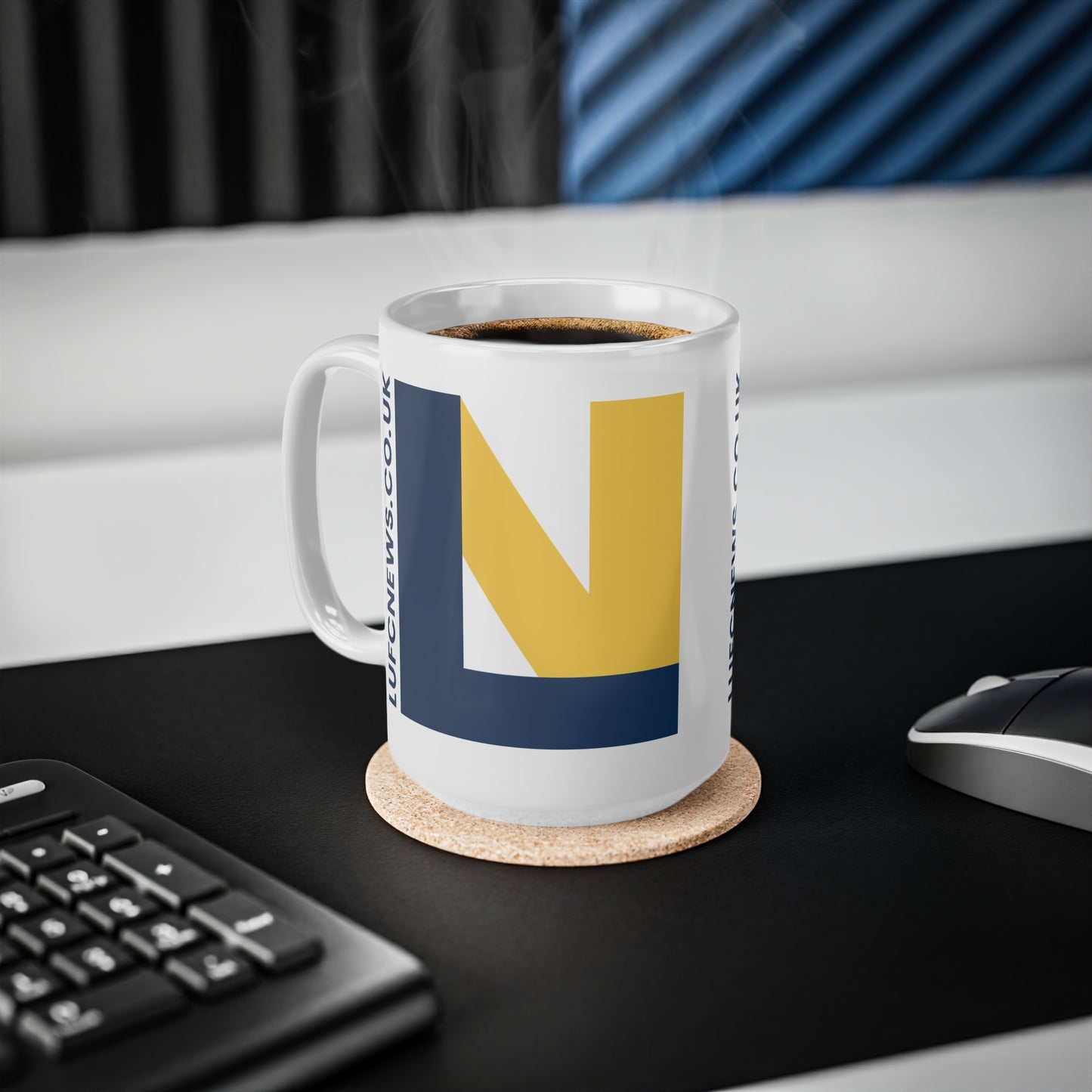 LUFCNEWS Enamel Camping Mug