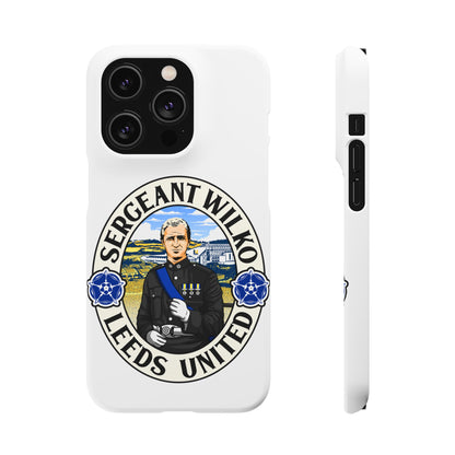 LUFC "SERGEANT WILKO" Leeds  United: Snap Case