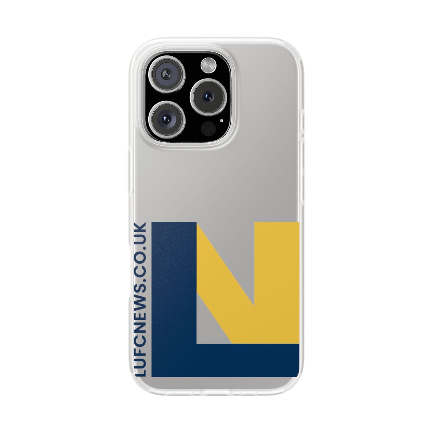 Leeds United 'LUFCNEWS.CO.UK'  Flexi Case