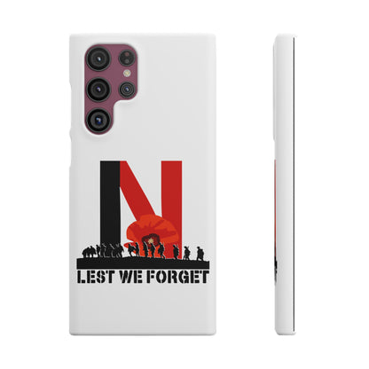 Leeds United "LEST WE FORGET"  Snap Case
