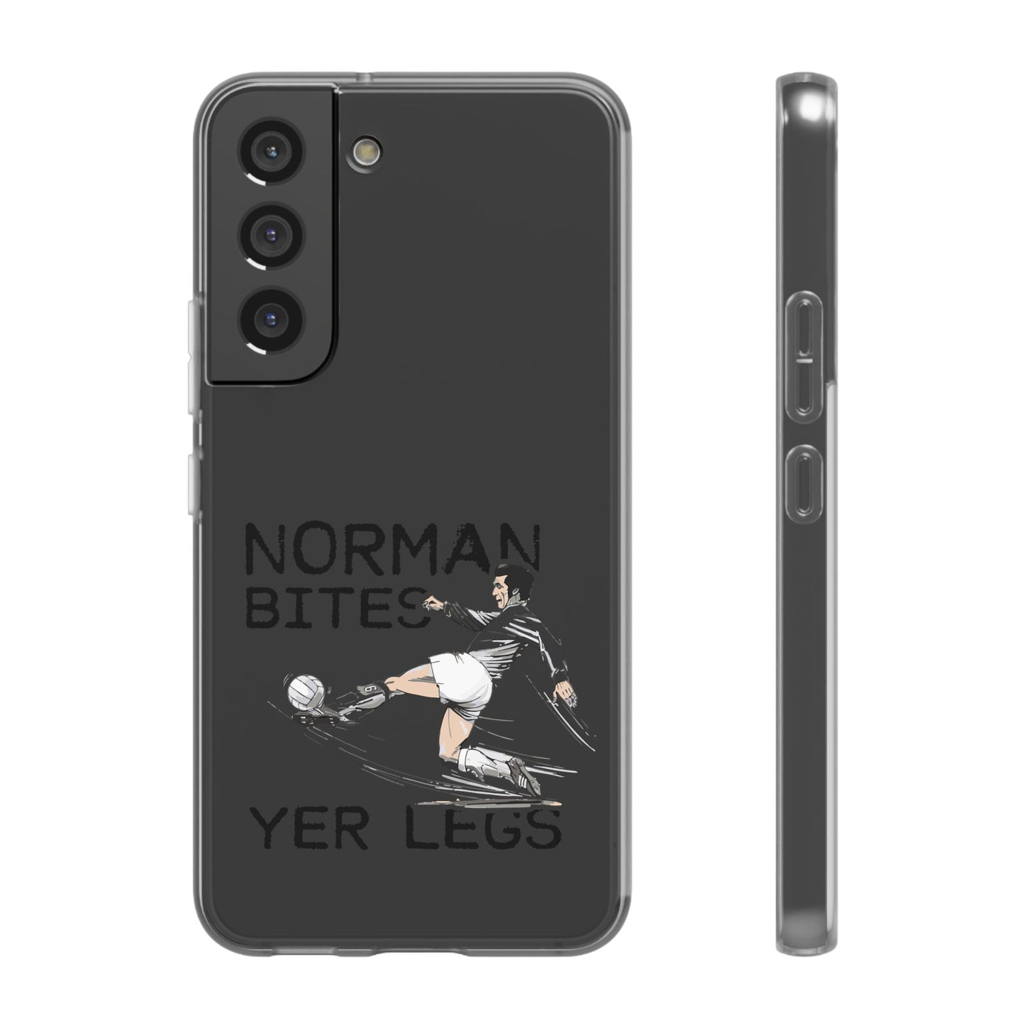 LUFC Norman Bites 'YER LEGS’ Flexi  Case