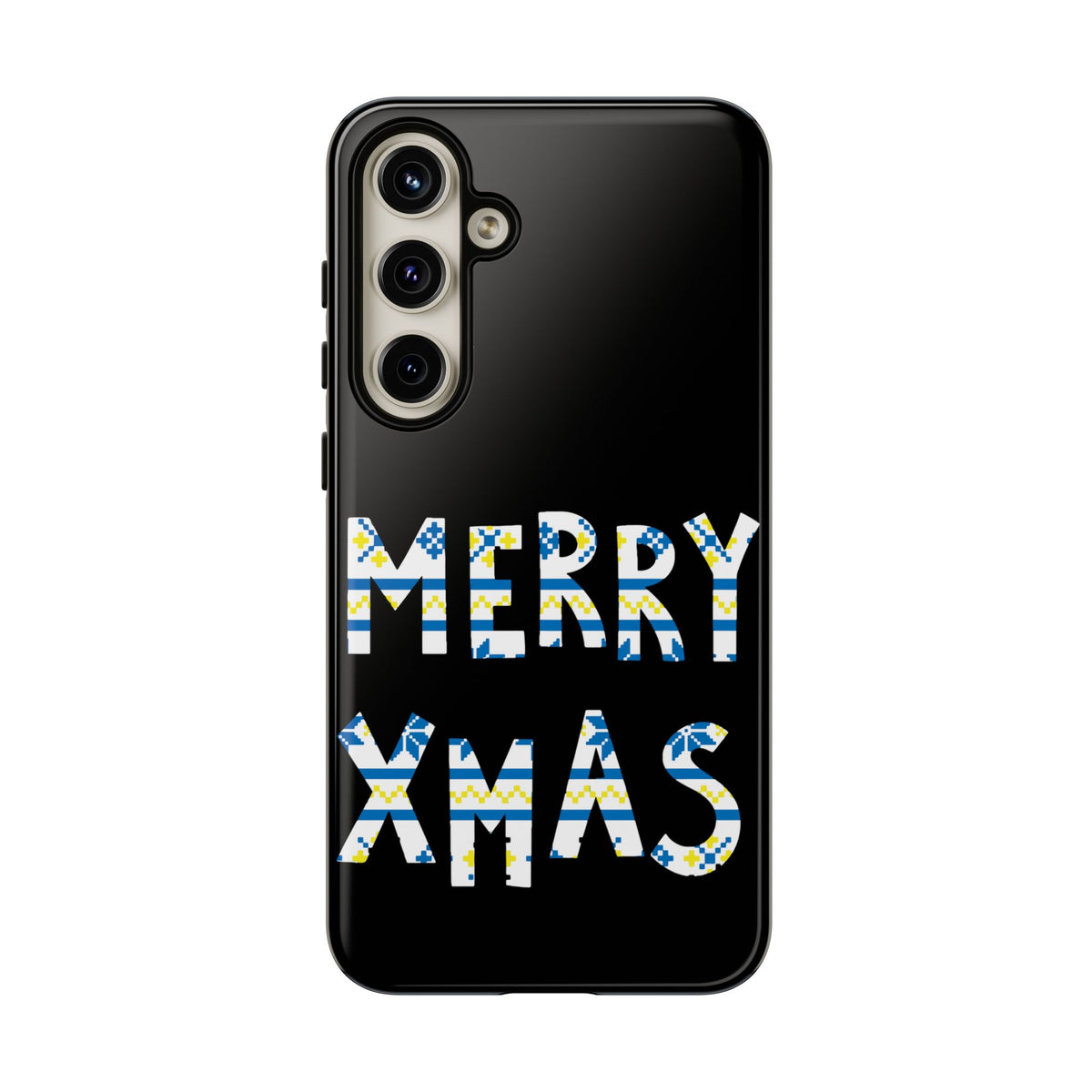 Leeds United 'Merry Xmas' Phone Case: Christmas Edition