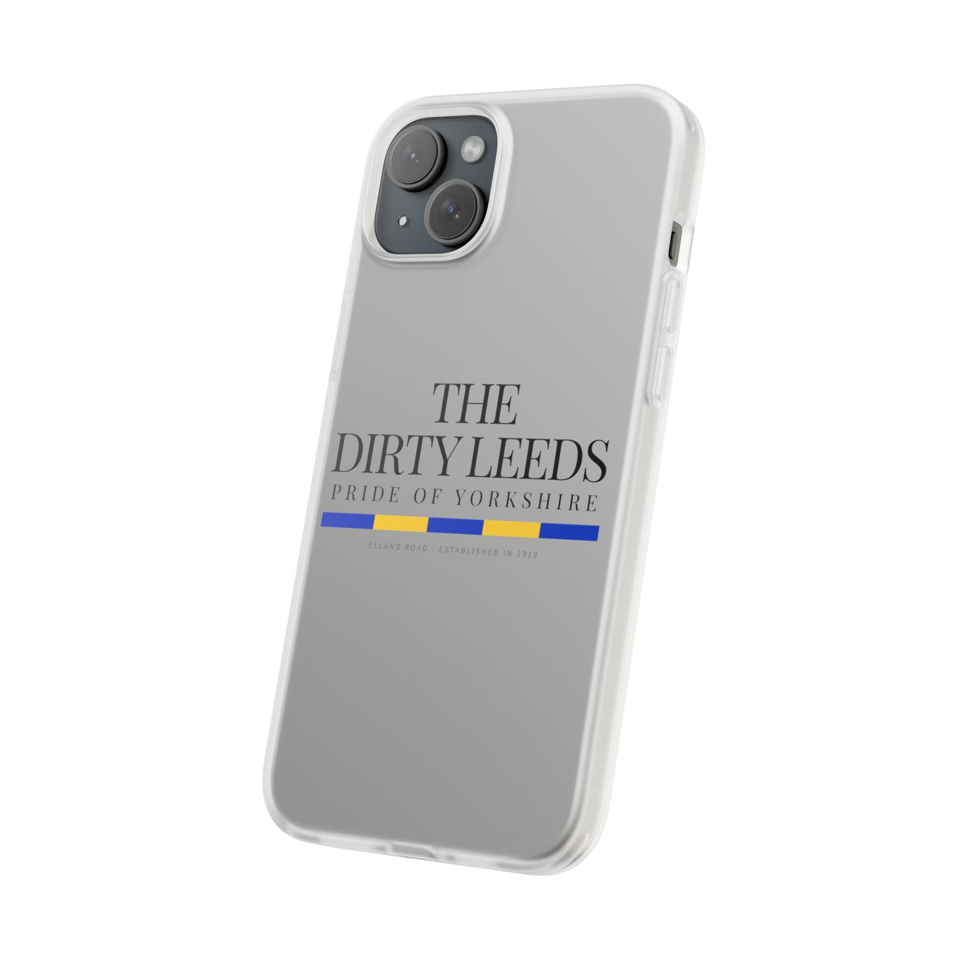LUFC “The Dirty Leeds: Pride of  Yorkshire” Flexi Phone Case - Lufcnews.co.uk