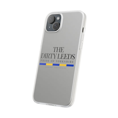 LUFC “The Dirty Leeds: Pride of  Yorkshire” Flexi Phone Case - Lufcnews.co.uk
