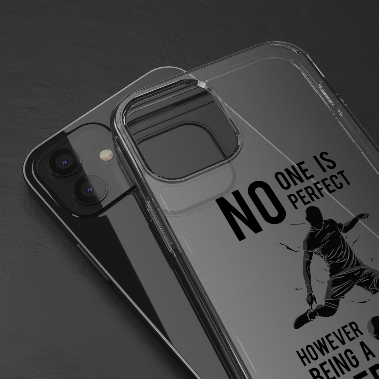 Clear Phone Case - No One is Perfect However Being Leeds Fan is Close Enough