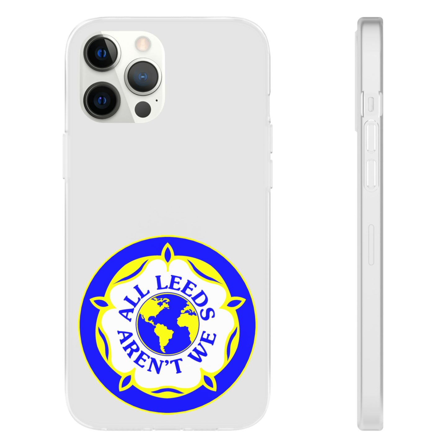 LUFC 'All Leeds Aren't We' Retro  Football: Flexi Case