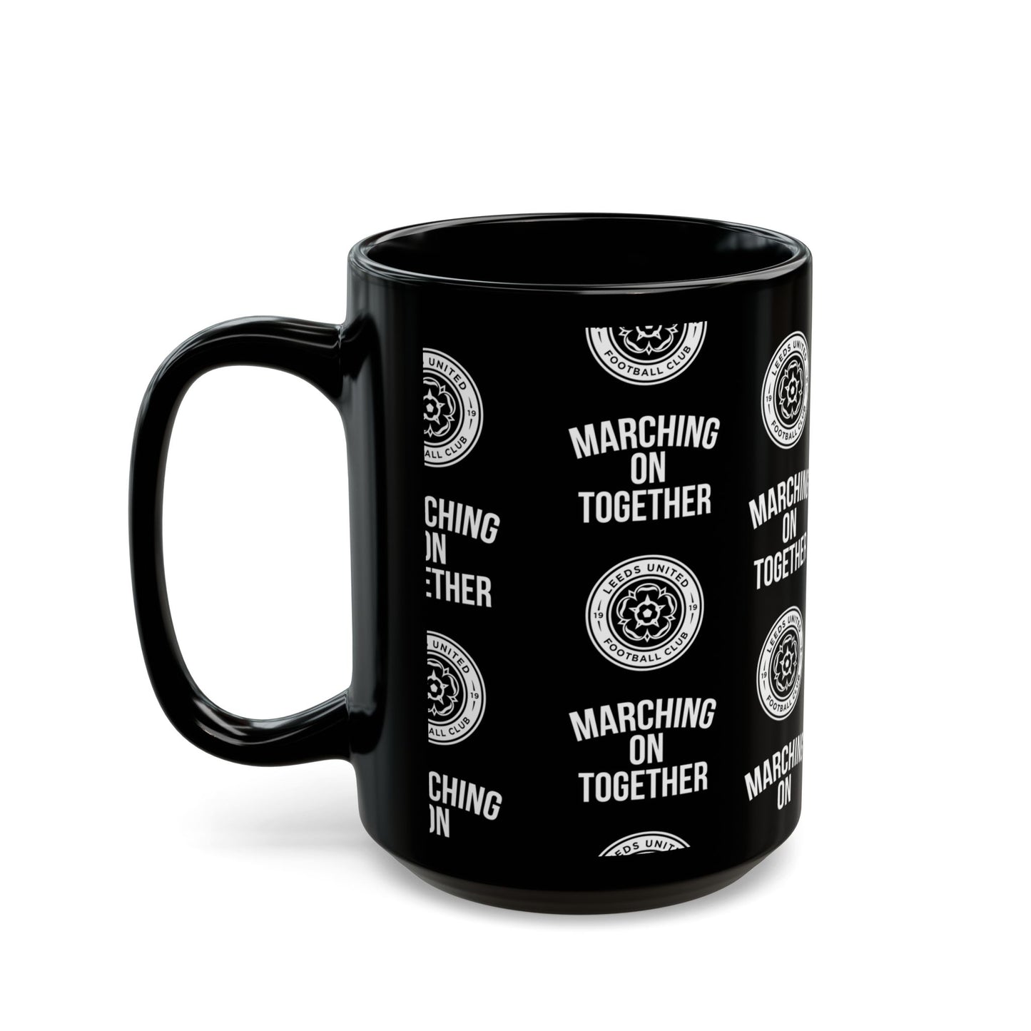 LUFC “All Leeds Aren’t We” World Map  Mug
