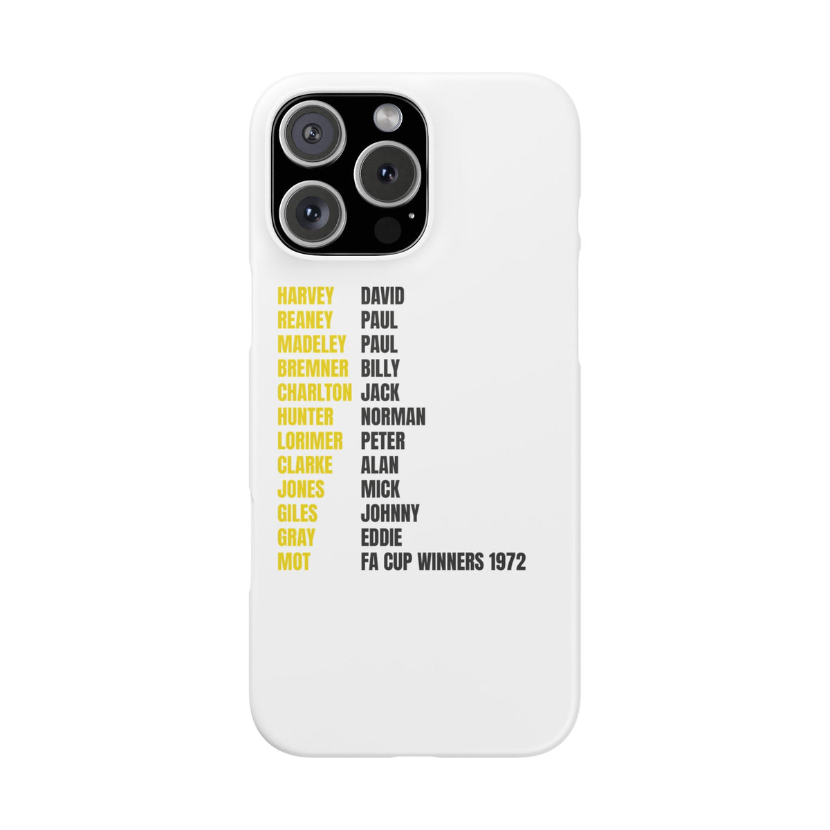 Snap Phone Case - 1972 FA Cup Winners