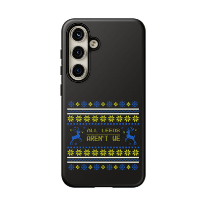 LUFC 'All Leeds Aren't We' Phone  Case: Christmas Edition