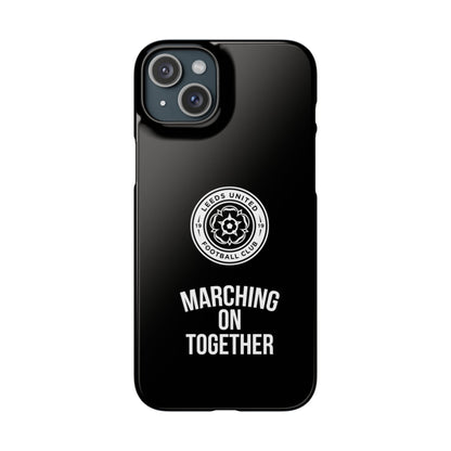 05 Snap Phone Case — "All Leeds Aren't We" Blue & Yellow Emblem