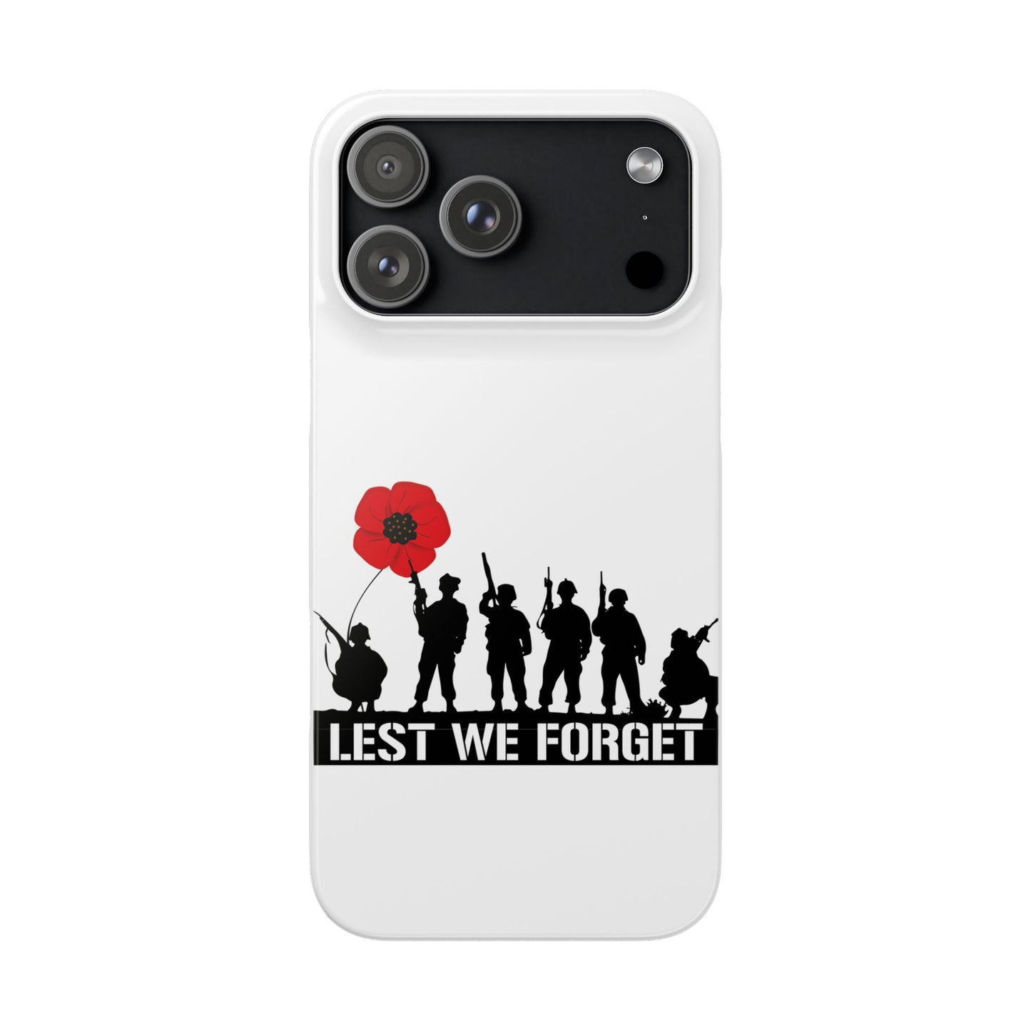 Leeds United "LEST WE FORGET"  Snap Case