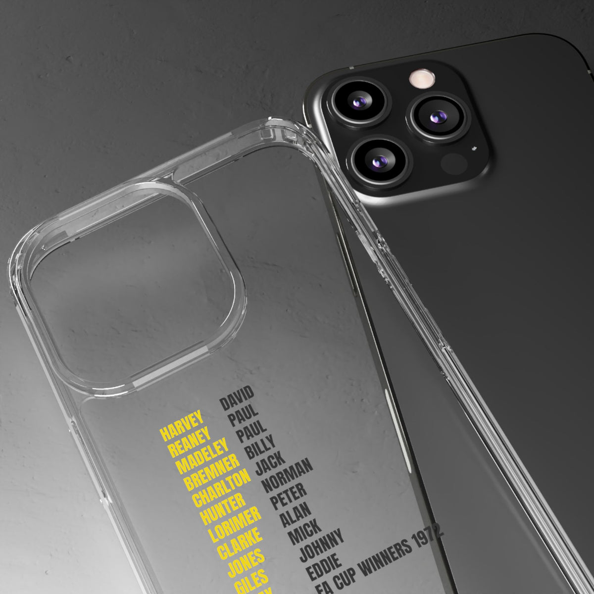 Clear Phone Case - 1972 FA Cup Winners