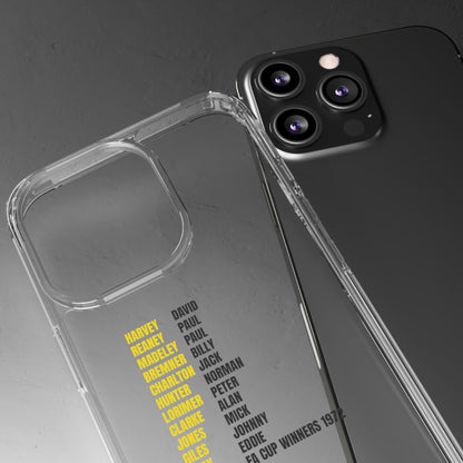 Clear Phone Case - 1972 FA Cup Winners