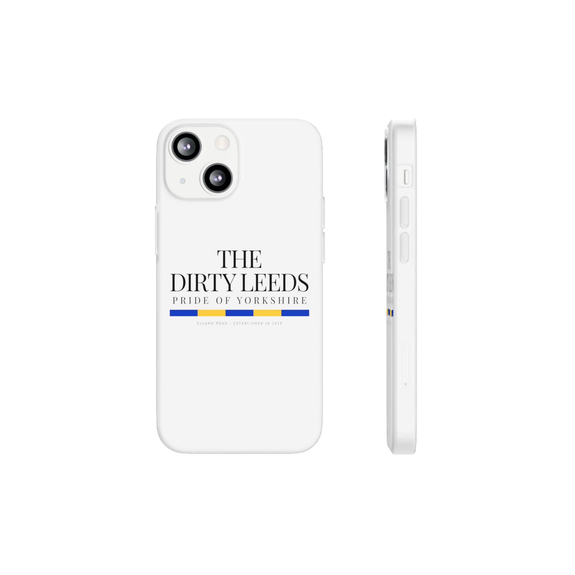 LUFC “The Dirty Leeds: Pride of  Yorkshire” Flexi Phone Case - Lufcnews.co.uk