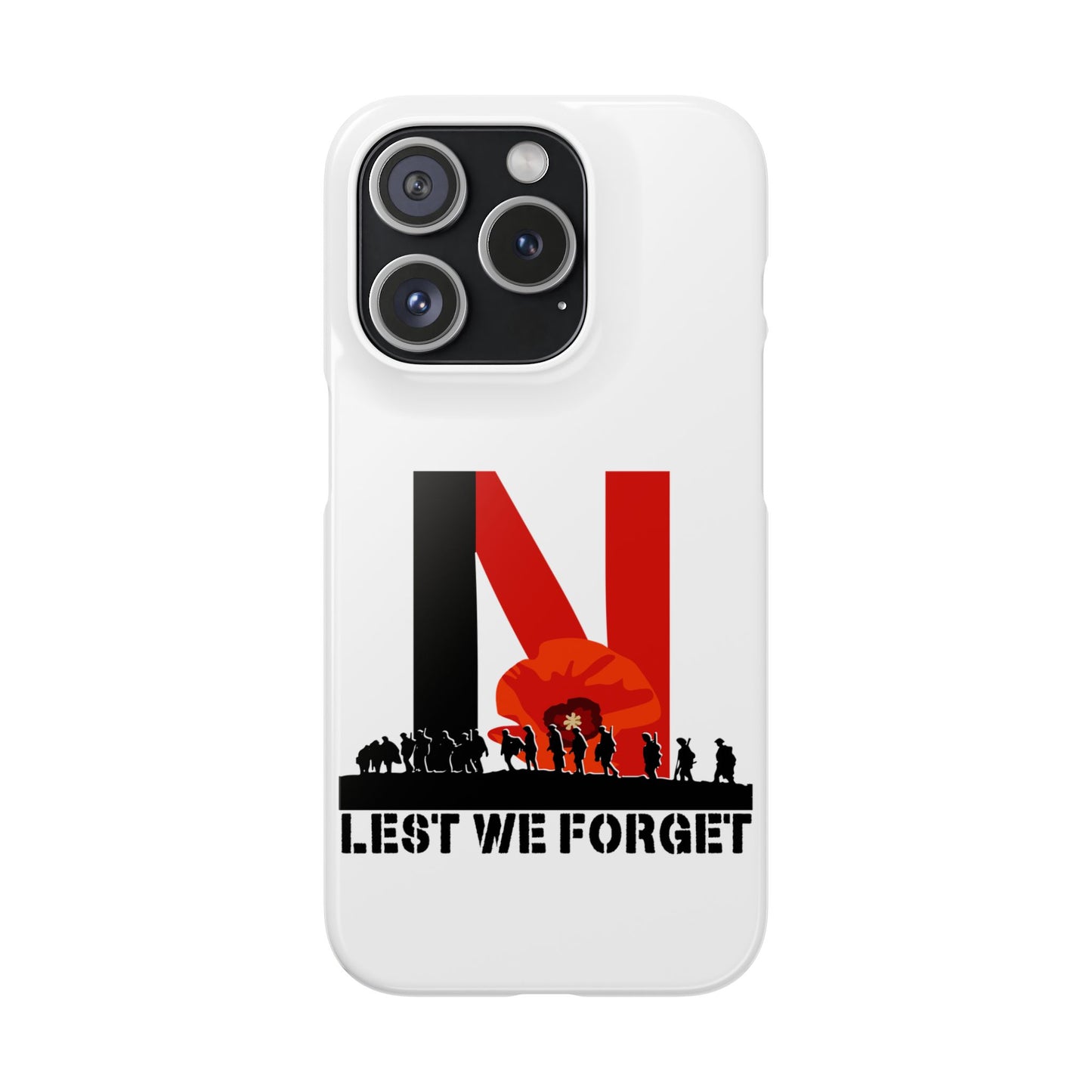 Leeds United "LEST WE FORGET"  Snap Case