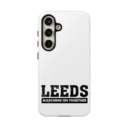 LUFC 'LEEDS: Marching On Together'  Phone Protective Cover - Lufcnews.co.uk