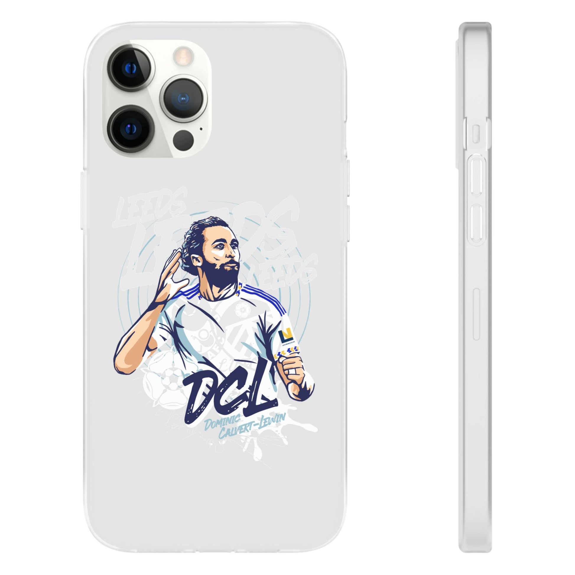 LUFC News “LEEDS: Dominic  Calvert-Lewin” Flexi Case - Lufcnews.co.uk