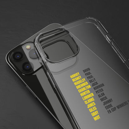 Clear Phone Case - 1972 FA Cup Winners