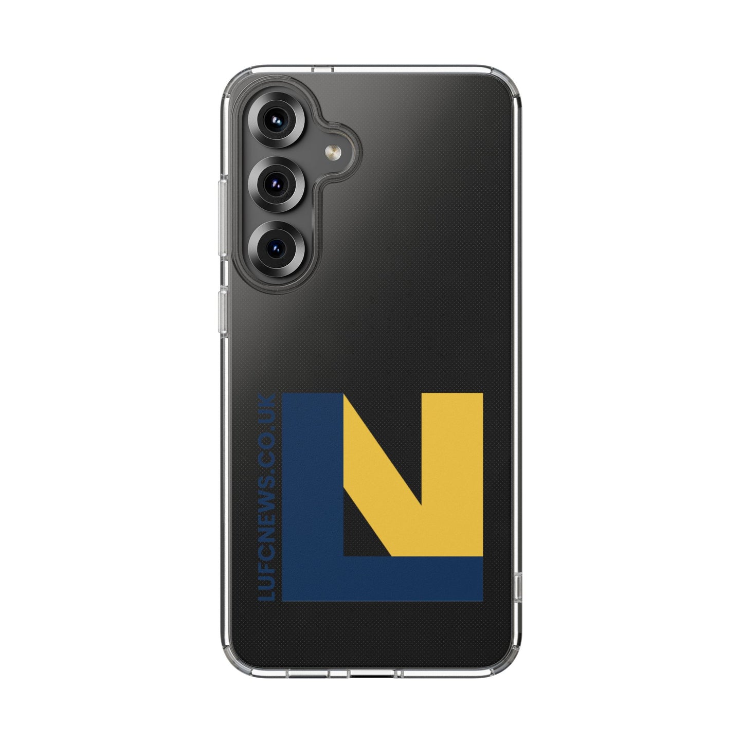 Leeds United “LUFCNEWS.CO.UK”  Clear Impact-Resistant Case