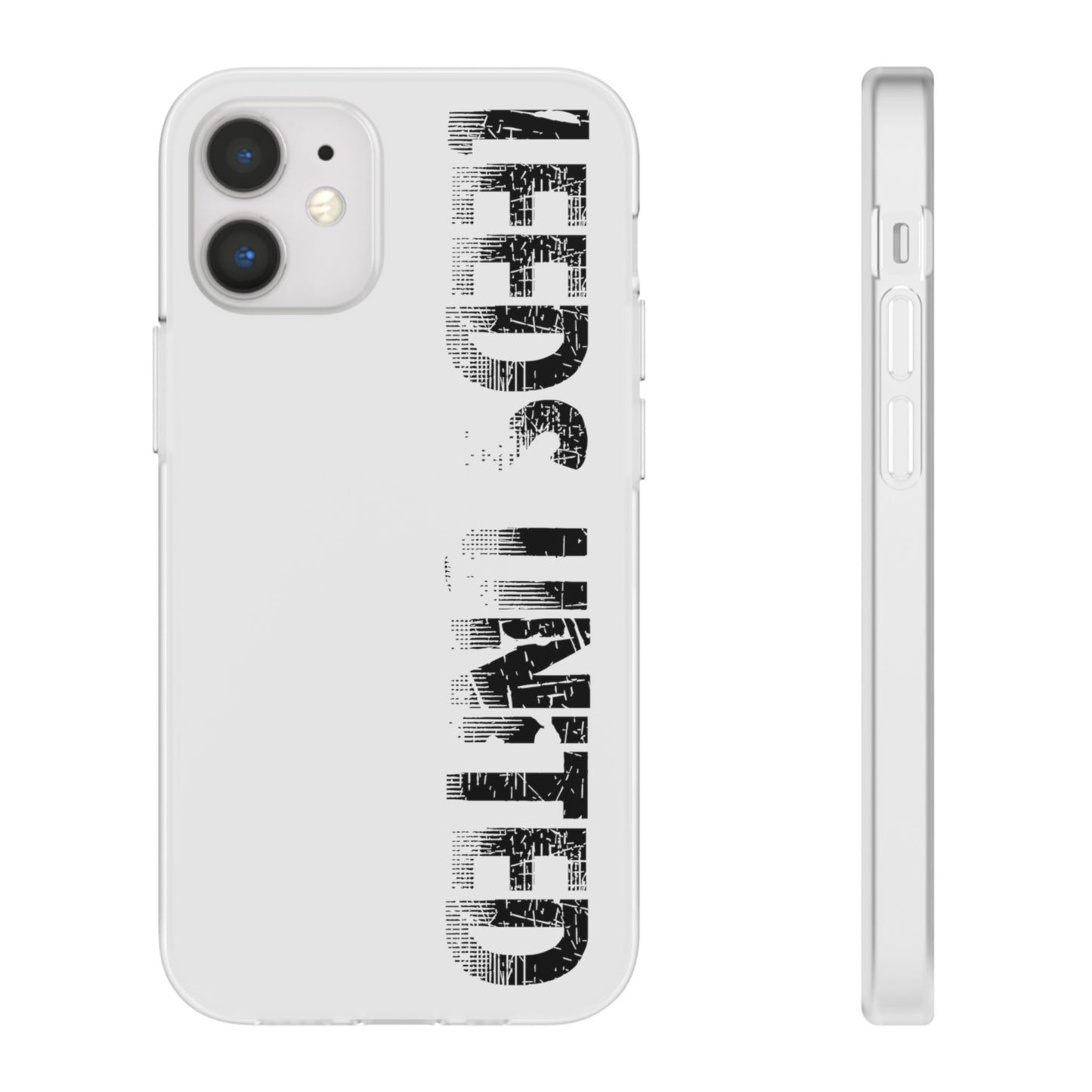 LUFC 'LEEDS UNITED' Retro  Football: Flexi Case