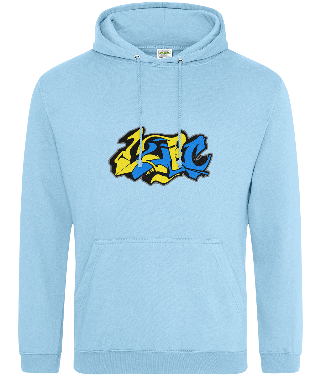 LUFC Grafiti Hoodie Women