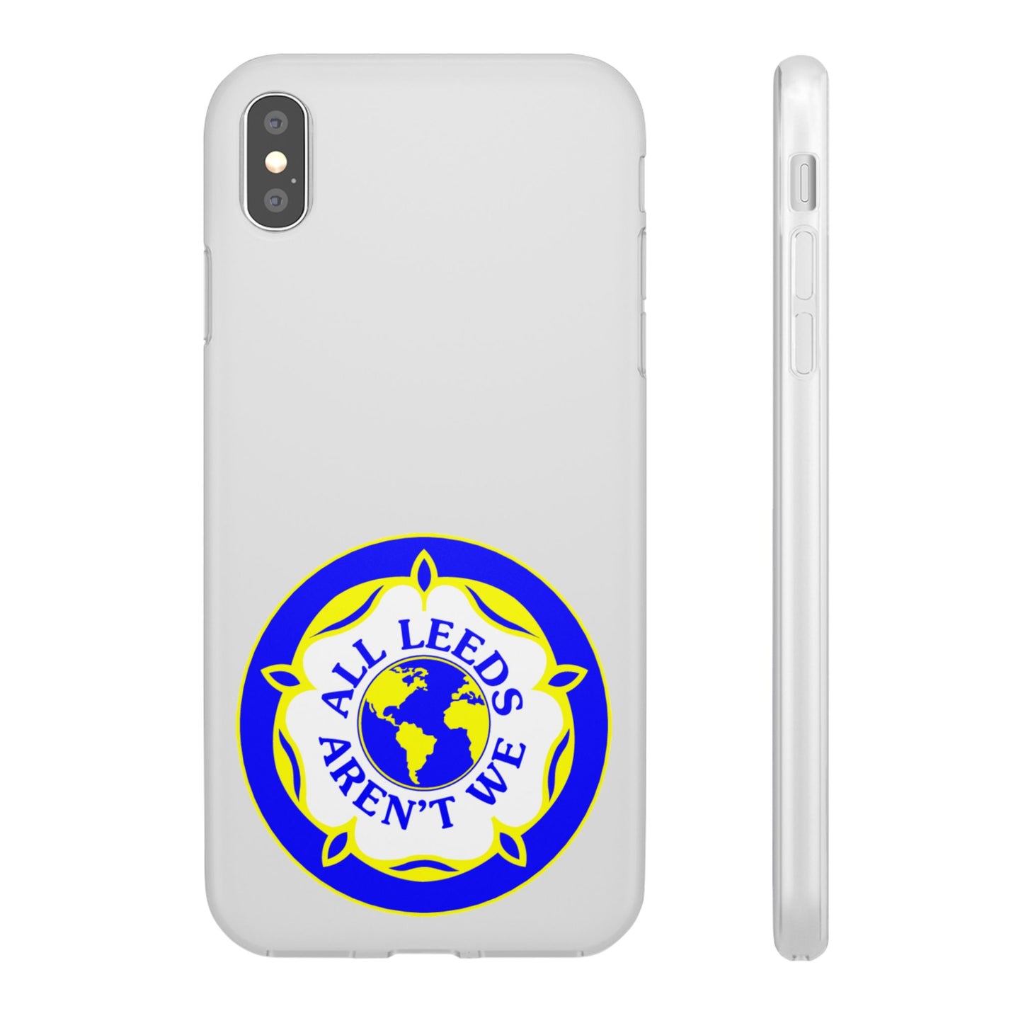 LUFC 'All Leeds Aren't We' Retro  Football: Flexi Case