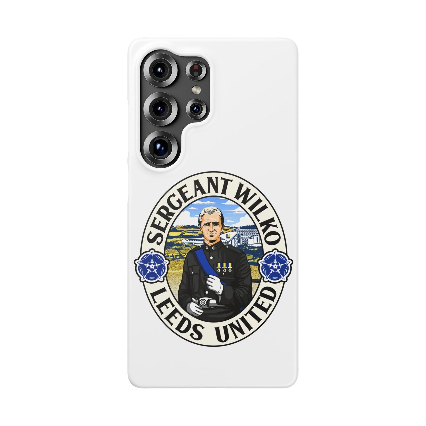 LUFC "SERGEANT WILKO" Leeds  United: Snap Case
