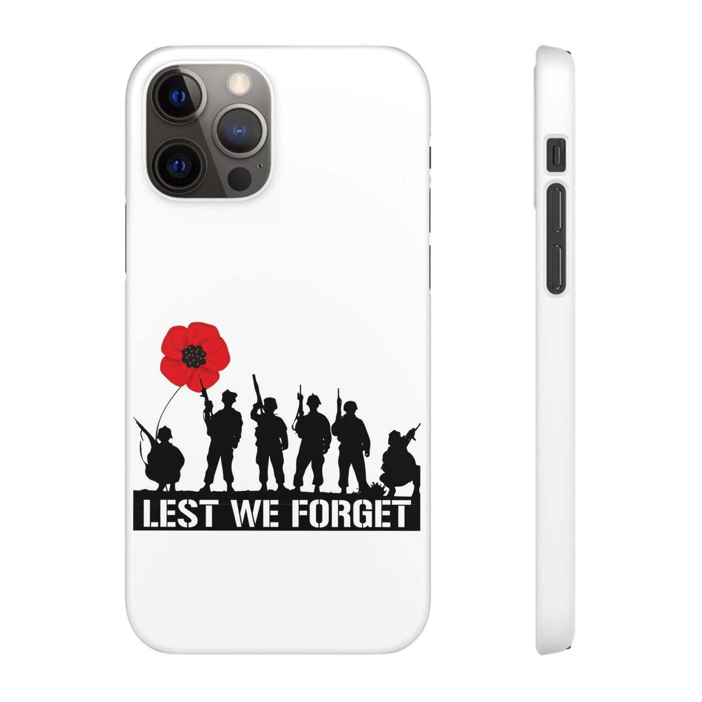 Leeds United "LEST WE FORGET"  Snap Case