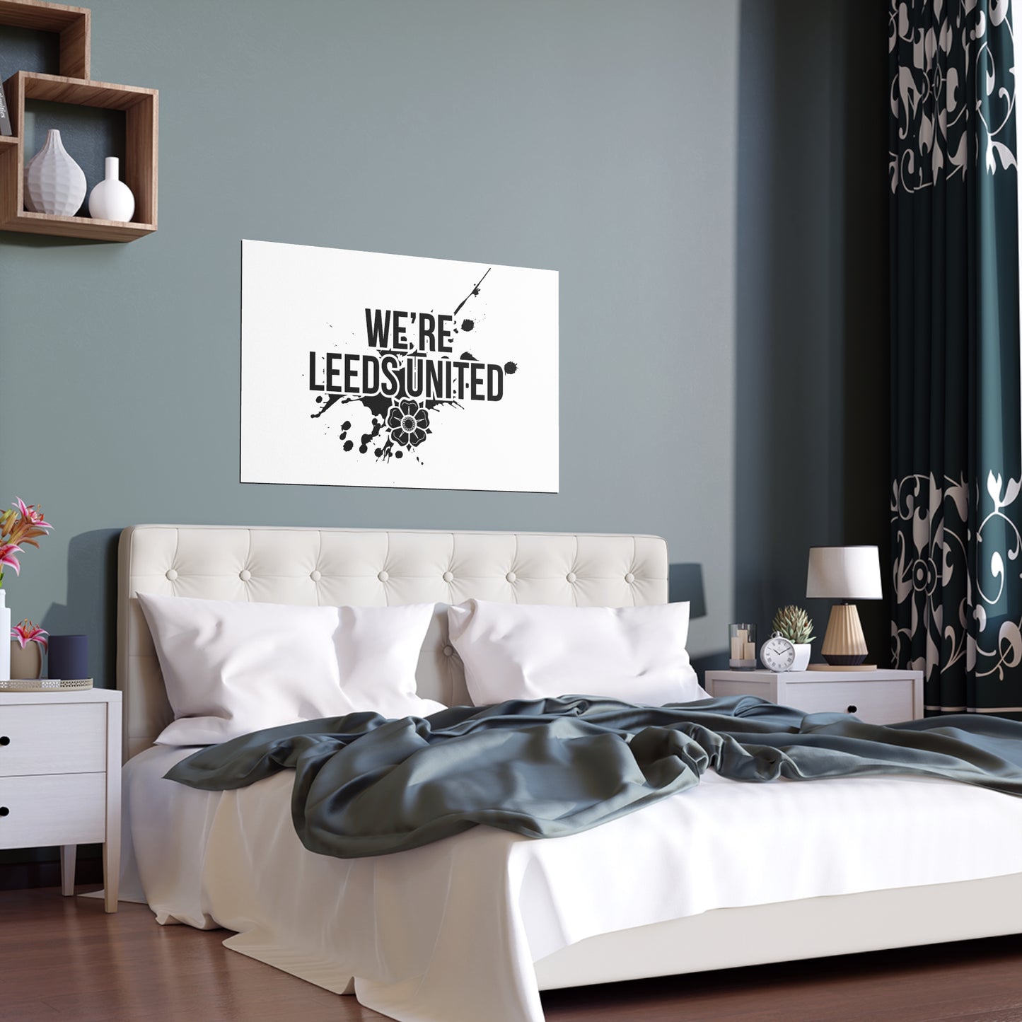 LUFC “We’re Leeds United” Silk  Poster